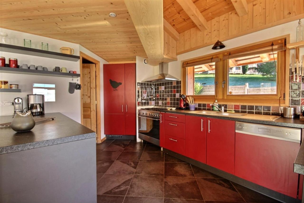 Chalet Individuel -Sauna - Wifi- Saint Jean D'Aulps - 14 Personnes - Chalet Coffy Exterior foto
