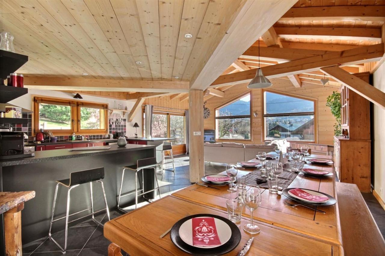 Chalet Individuel -Sauna - Wifi- Saint Jean D'Aulps - 14 Personnes - Chalet Coffy Exterior foto